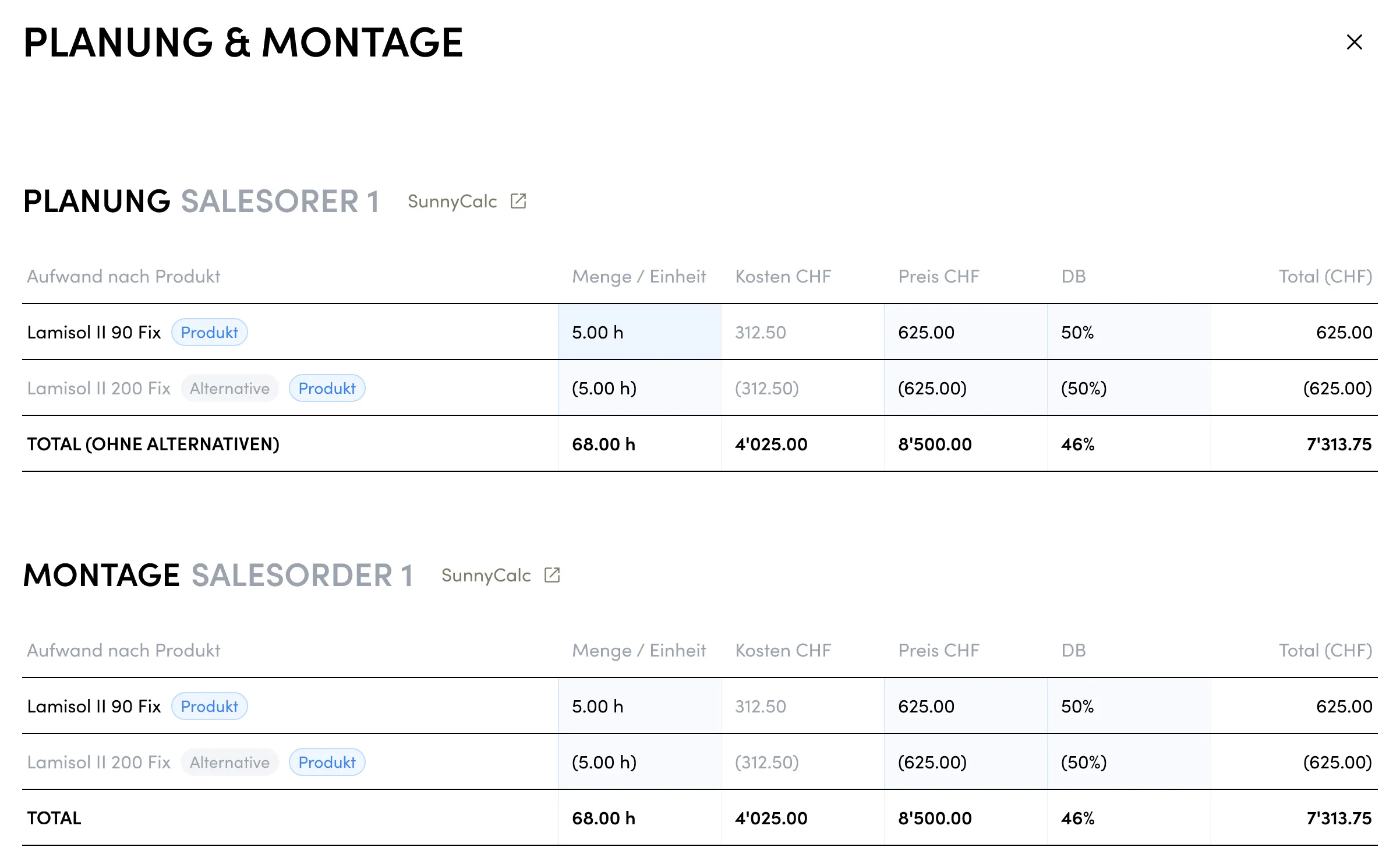Services and Additional Materials